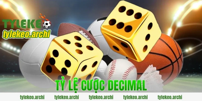 tỷ lệ cược decimal